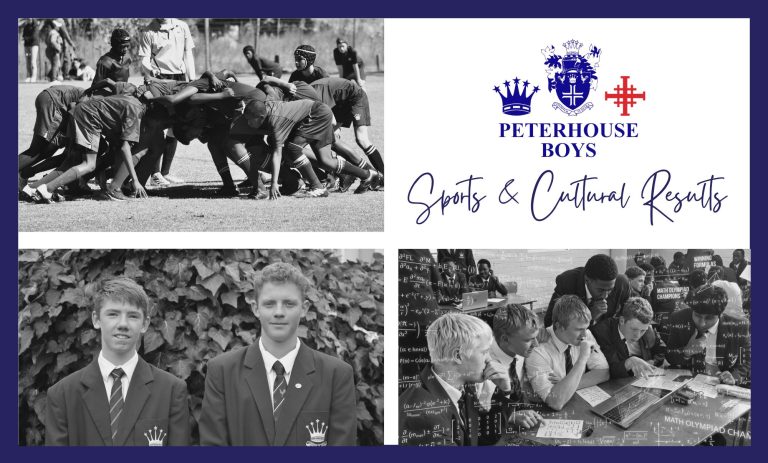 Peterhouse Boys’ Sports and Cultural Results – 9 – 18 March
