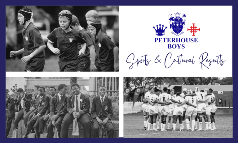 Peterhouse Boys’ Sports and Cultural Results – 1 – 13 May 2026