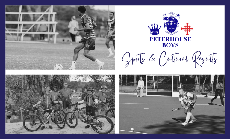 Peterhouse Boys’ Sports and Cultural Results – 3 – 26 May 2026