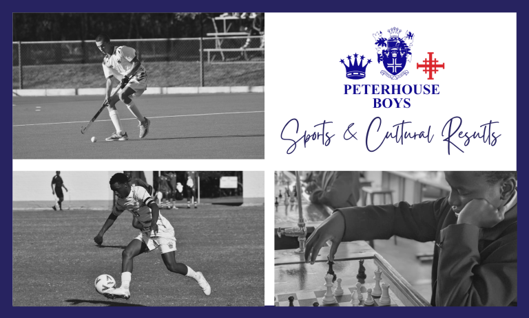 Peterhouse Boys’ Sports and Cultural Results – 4 – 2 June 2026