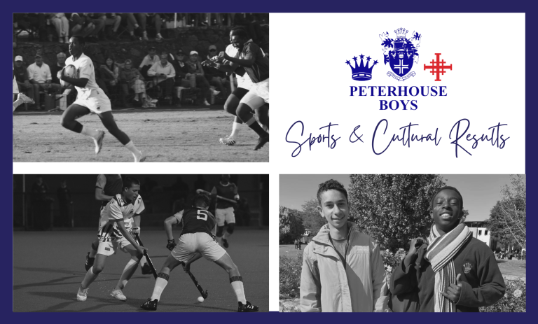 Peterhouse Boys’ Sports and Cultural Results – 5 – 9 June 2026