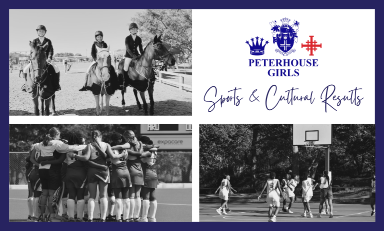 Peterhouse Girls’ Sports and Cultural Results – 10 – 21 July 2026