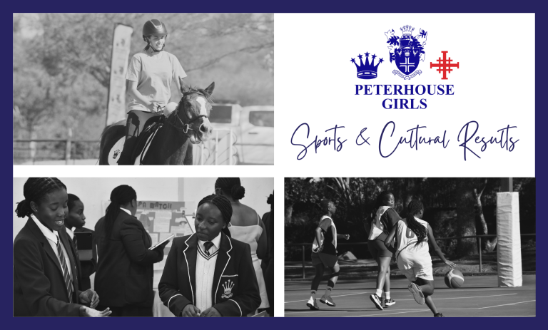 Peterhouse Girls’ Sports and Cultural Results – 11 – 28 July 2026